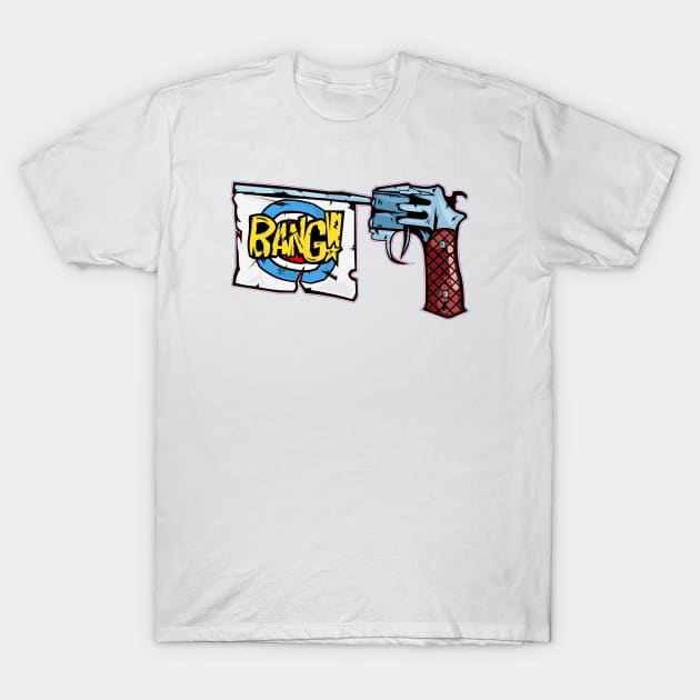 BANG! T-Shirt by AngoldArts